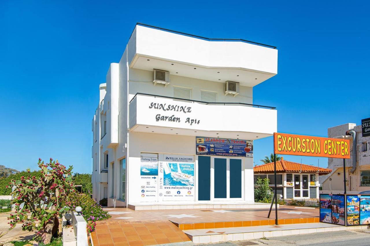 Sunshine Garden Apts Malia Exteriör bild